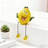 Fun Fruit Sculptures, Featuring Adorable Shapes And Designs Such As Pineapple, Banana, Lemon, And Orange.
