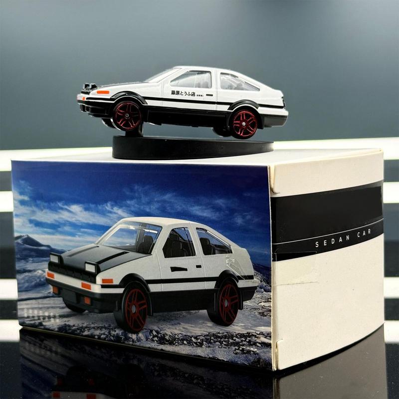 Racing Car Drift Ornaments Aluminum Alloy Car Model Tail Swing Rotating Ornaments Dashboard Center Console Car Decorations