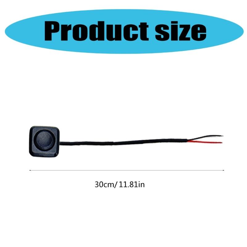 Ein Aus Schalter 12V Schalterknopf Automobilzubehör Klebende Druckknöpfe Momentaner Druckknopf Kleiner Schalterknopf