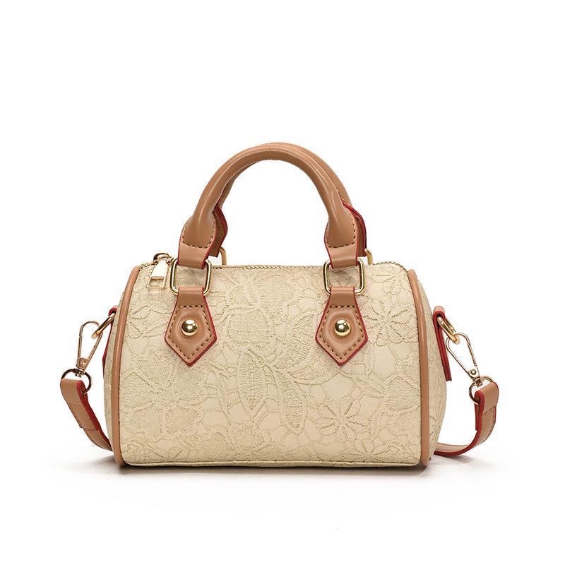 French-Style Boston Bag: New Fashion Pillow Handbag for Shoulder or Crossbody Carry