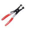 Hose Clamp Plier Ratchet Locking Automobile Hose Clamp Removal Installation Repair Tool for Water Pipe Oil Pipe Straight Type
