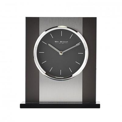 William Widdop Aluminium Mantel Clock