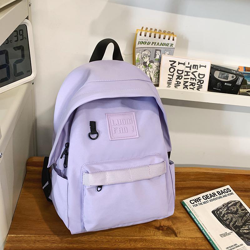 Schoolbag Backpack Women's 1011 New Light Commuter Versatile Trendy College Student Casual Fashion Large Capacity Travel Backpack