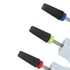 Nail Drill Bits Set Tungsten Steel Gel Polish Removal Dust Brush Nail Polishing Grinding Head Kit