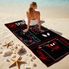 Spider-Man beach towel Outdoor camping Beach towel for vacation swim Outdoor pool Absorbent bath towel