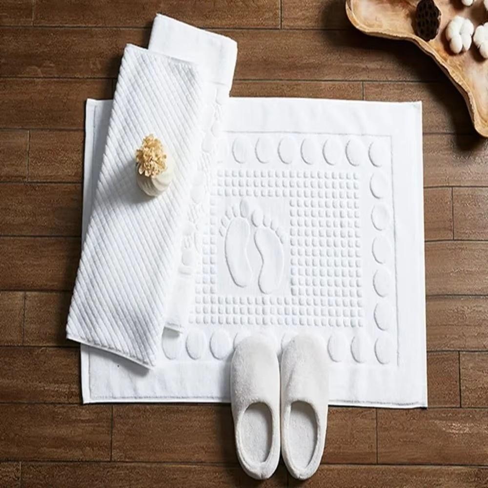 Cotton Floor Towel Cobblestone Foot Parten Bathtub Towels New Hotel Home Bathroom Mat