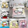Sanrio Bedding Sets Pochacco Cartoon Comforter Cover Bed Cover Duvet Cover Pillow Case 2-3 Pieces Sets Kids Adult Size