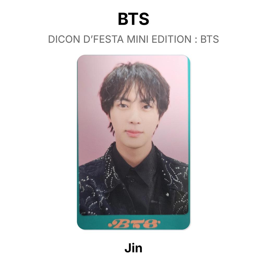 BTS DICON D’FESTA MINI EDITION : BTS Official Photocard