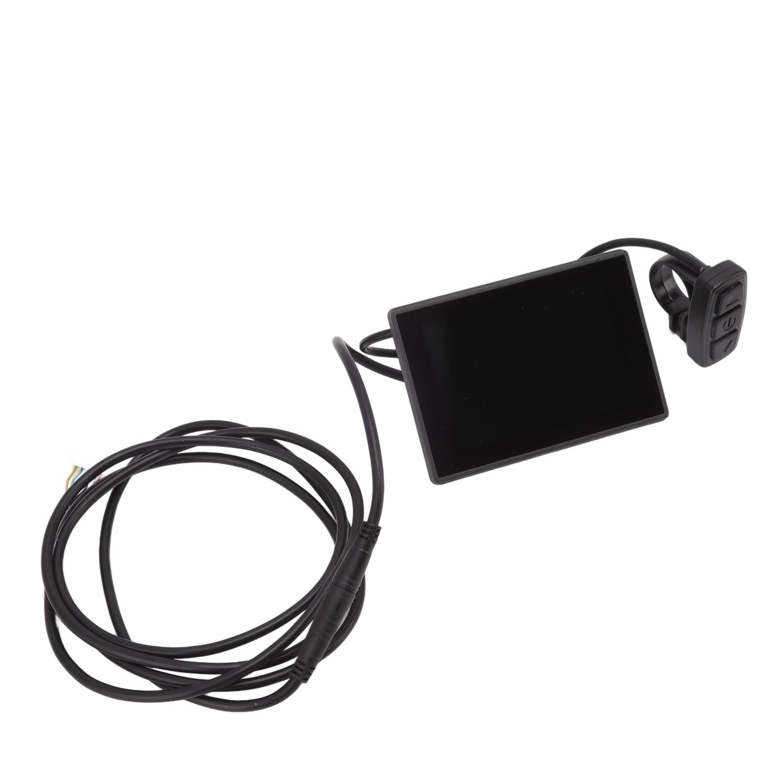 Electric Bike LCD Display Meter 5 Pin Waterproof Interface 1.5m Adapter Cable Color LCD Display Panel 24V 36V 48V