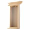 Takita Shoten Buddhist Altar (Shinto Shrine) Simple Shinto Shrine with O-Azuma Holder and Holder, 30cm Tall X 17.5cm Wide, Wall-Mountable Shrine Azuma