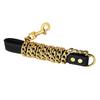 Stainless Steel Dog Lead Chain Gold Color Pet Weld Chain Strong Metal Leash For Small To Large Dogs Medium B