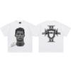 2025 Cristiano Ronaldo Retro Streetwear Vintage Zwaar T-shirt - Unisex 300g Directe Injectie Print