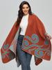 New Fashion Imitation Cashmere Women Print Scarf Winter Warm Shawl Wrap Female Knitted Warm Comfortable Wild Soft Thick Blanket