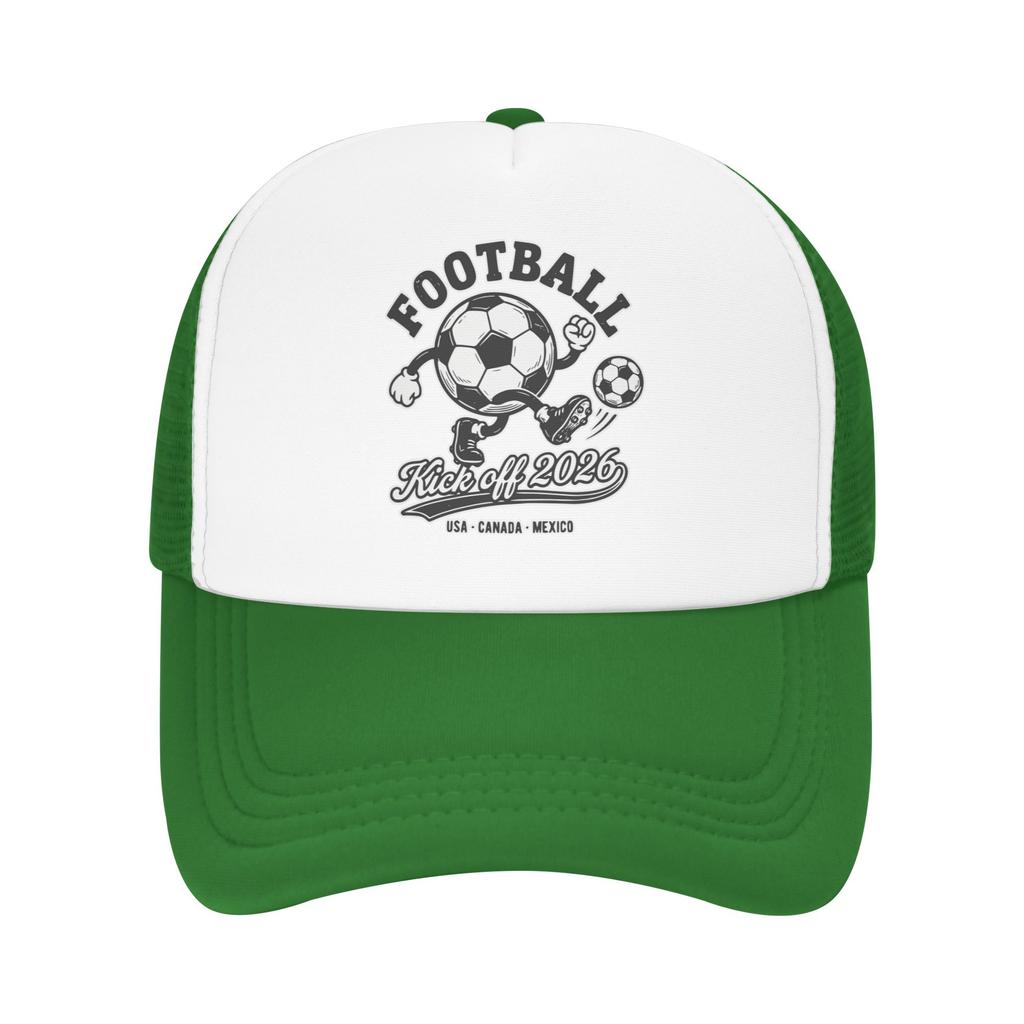 Personalized Football Soccer Cups Baseball Cap Sports Unisex Womens Adjustable USA Canada Mexico Dad Hat Summer