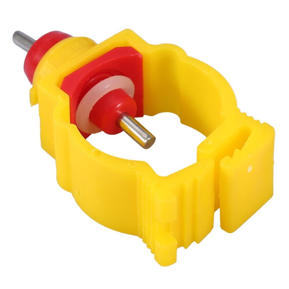 20pcs/pack Automatic Chicken Feeder Nipples   Poultry Water Drinking Dispenser for 20mm Pipe