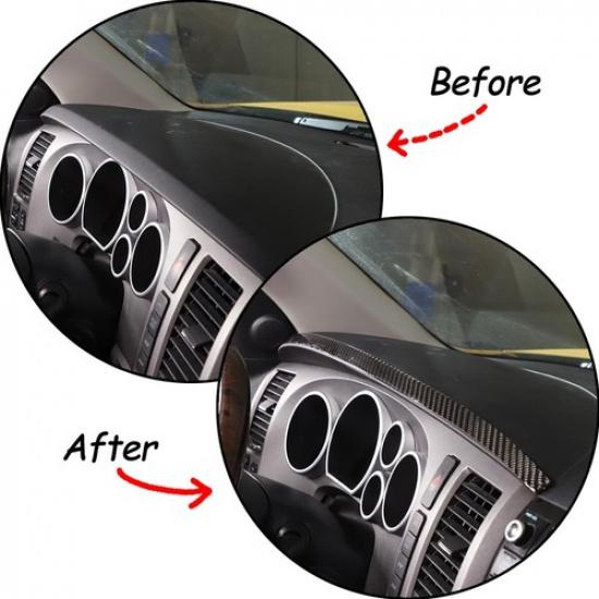 Carbon Fibre Centre Console Dashboard Trim For Toyot Tundra 2007-2013