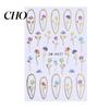 Self-adhesive Nail Decals Floral Art Stickers Spring Summer Flower Pattern Women Adhesive Manicure Decoration Home Salon DIY Supplies Peel Stick