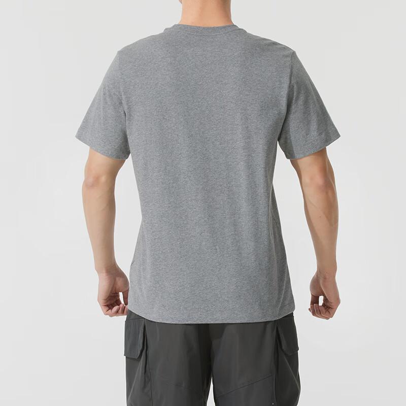 Jordan Air SS25 Fashion Casual Comfortable Breathable Short Sleeve T-Shirt Men Tops Gray IB7354-091