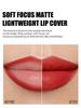 Nude Series Velvet Matte Lipstick Pencil Waterproof Long Lasting Red Lip Stick Non-Stick Cup Makeup Lip Tint Pen Cosmetic Makeup