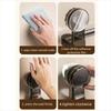 Wall-Mounted Suction Cup Towel Rack Waterproof Shower Slipper Hanger Bathroom Towel Rod  Kitchen