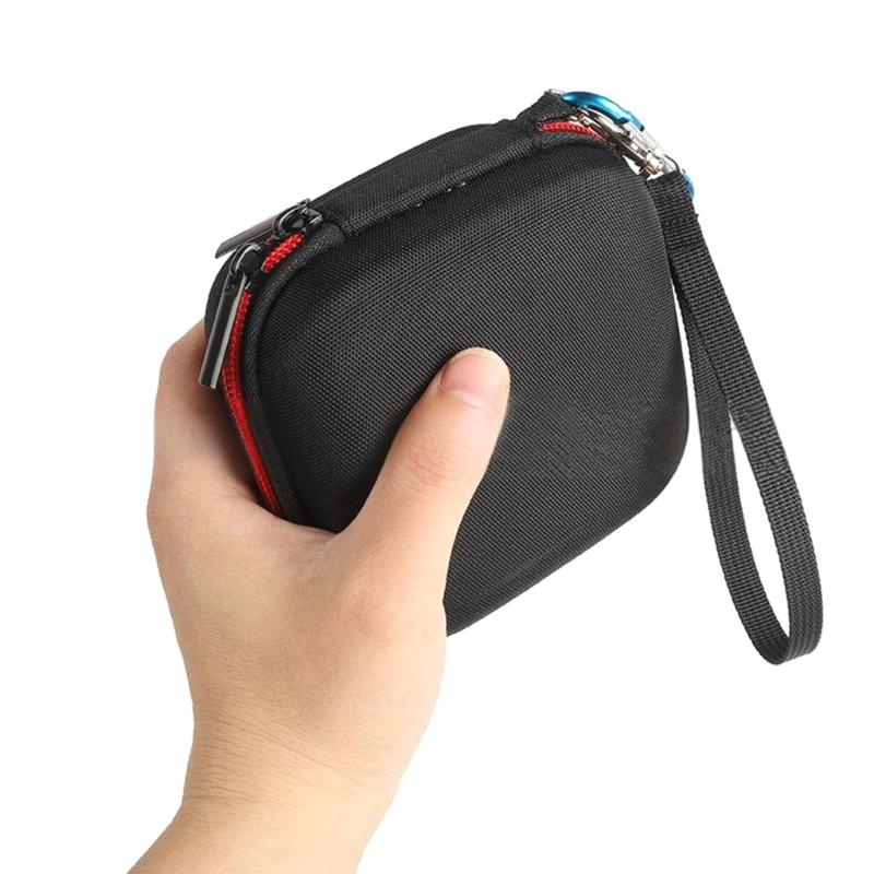 Compact Carrying Bag For Small Wireless Speaker Featuring Waterproof Padded Interior And Easy Grip Carry Strap