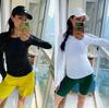LULU Women's Quick Dry Long Sleeve Crew Neck Yoga Top