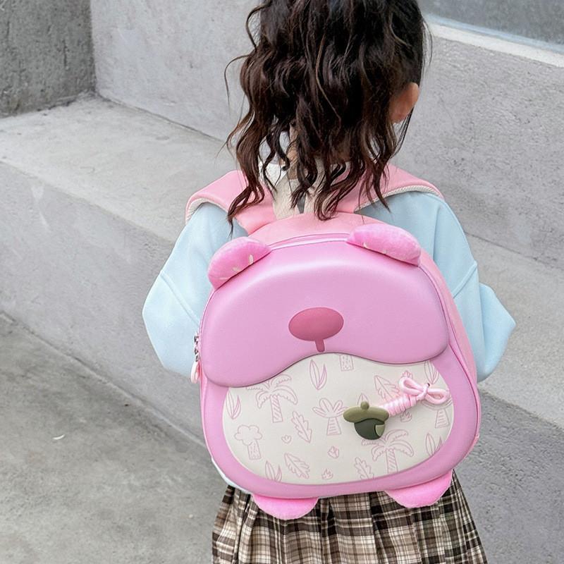 Childrens Cartoon School Bag With Cute Style And Lightweight Construction