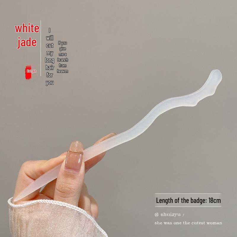 Elegante Hanfu-Blumenhaarnadel: High-End Quasten-Stufen-Schütteln für Hochsteckfrisur