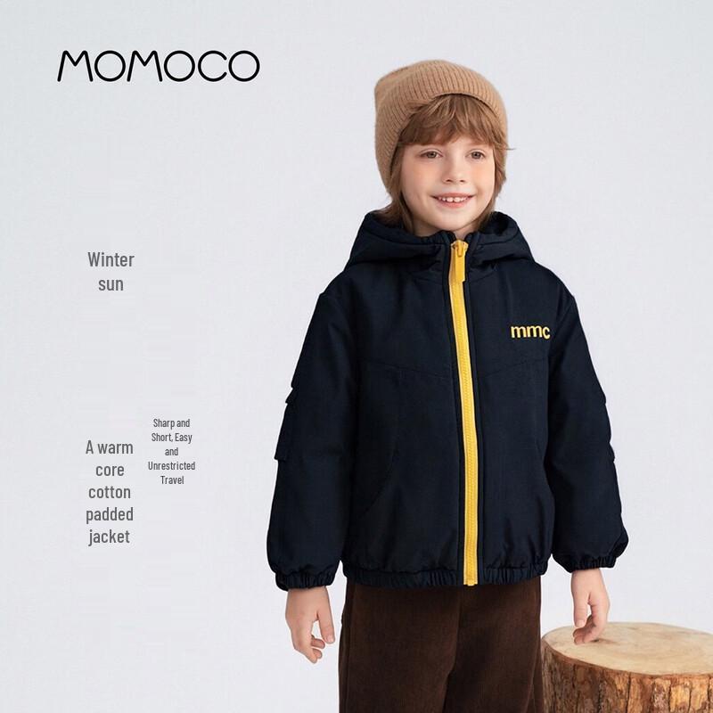 MOMOCO Boy s Winter Hooded Padded Cotton Jacket 105