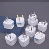 Universal International Travel Plug Adapter Multifunction Au Uk Us To Eu Type E/F France Spain Ac Electrical Socket