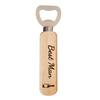 Bottle Openers with Wooden Handle Bartender Bottle Opener Engraved Beer Bottle Opener for Guests Wedding Birthday Party