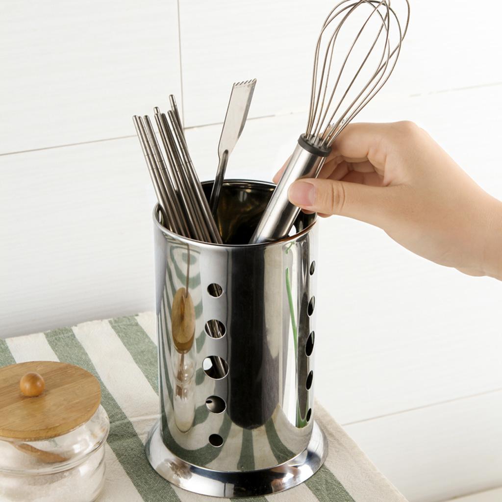 Stainless Steel Cutlery Holder Cutlery Tray Cutlery Basket Kitchen Utensil Holder