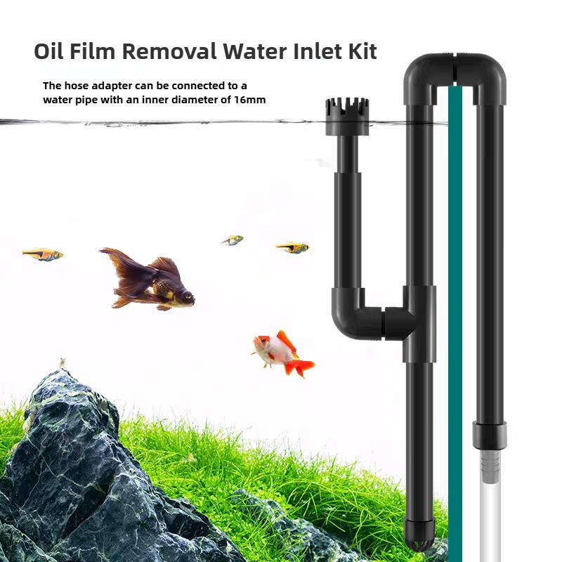 PVC Aquarium Water Inlet Outlet Pipe Tube Fitting Water Skimmer Inflow Outflow Fish Tank Filter Accessories Fishbowl Equipment