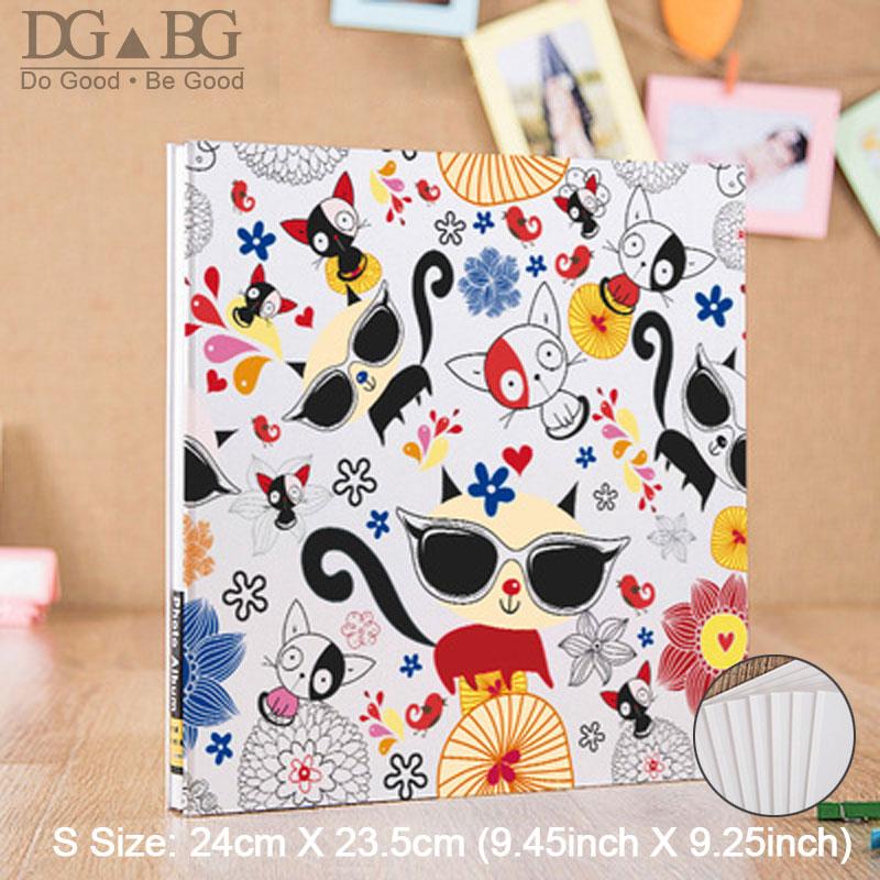 

Dust-Free Air-Free Glue Free and Waterproof Hand Made DIY Albums Holds Album Customizable Kitten Self-priming Magnetic