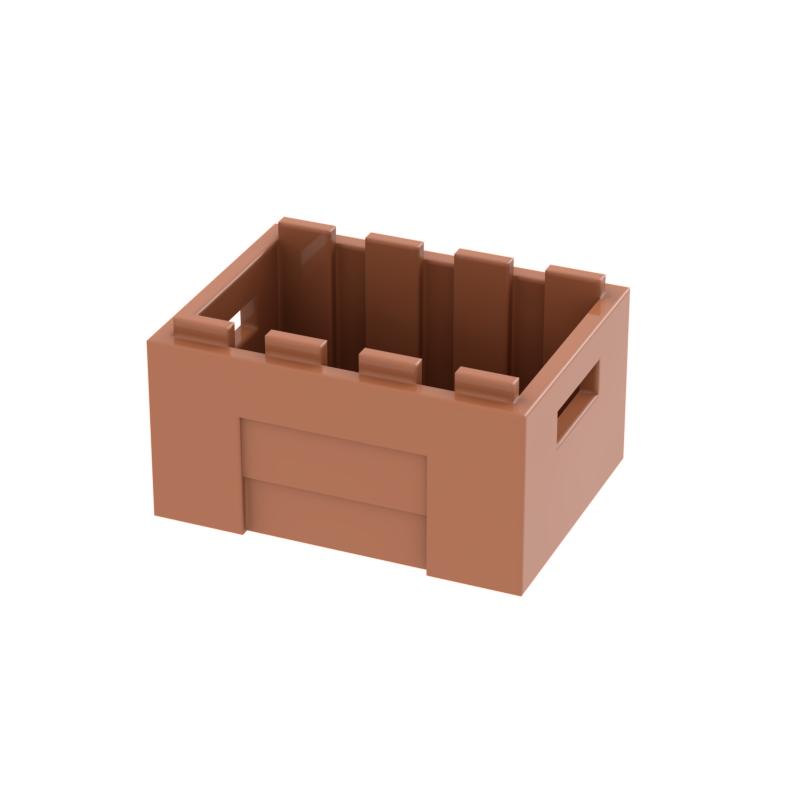 

Нетоксичные детали Moc Brick 30150 Контейнер-ящик с ручками Классическая деталь Совместимо со всеми брендами Строительный блок Игрушка Аксессуар 10PCS
