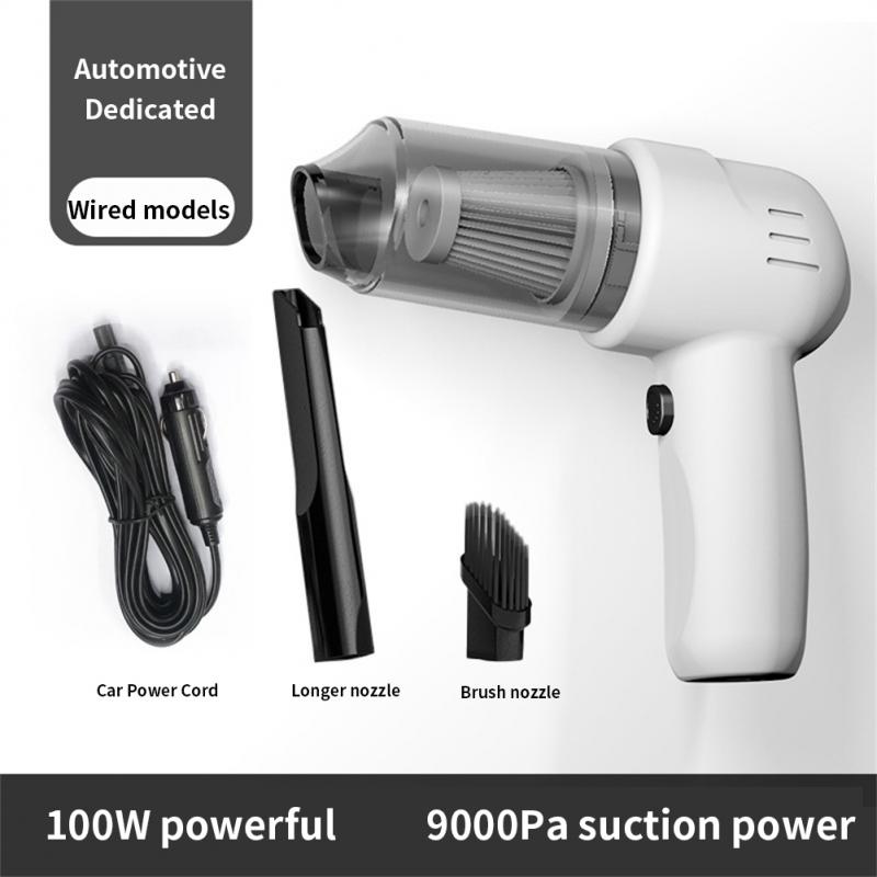 9000pa Car Vacuum Cleaner Rechargeable Wireless Vacuum Cleaner Handheld Cordless Handheld Auto Vacuum Cleaning Appliances