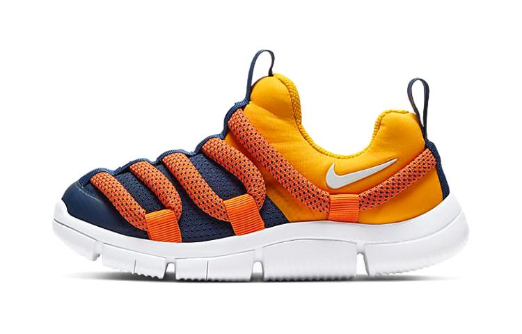 

Nike Novice Caterpillar Abrasion Resistant Abrasion Resistant Low top Kids Lifestyle Shoes Orange Yellow Blue Kids AQ9661-700 28