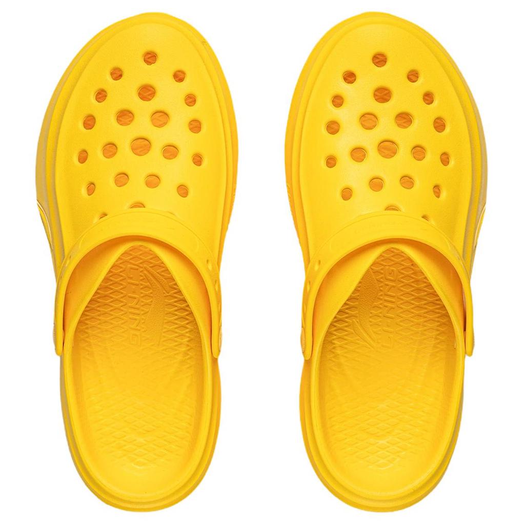 Li Ning Soda EVA Clogs Unisex Lemon AGUW005-11