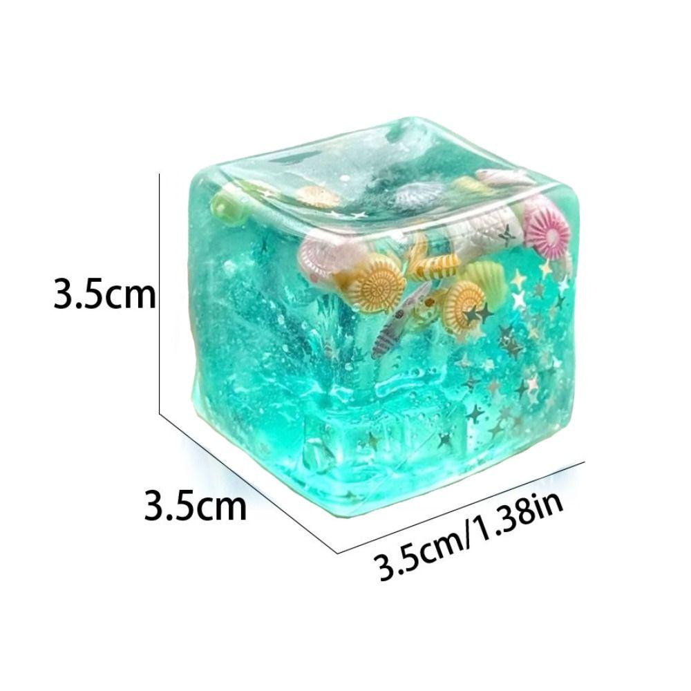 Cartoon Design Squishy Stress Balls Star Shell Blue Slow Rise Squishy Toys  Adults