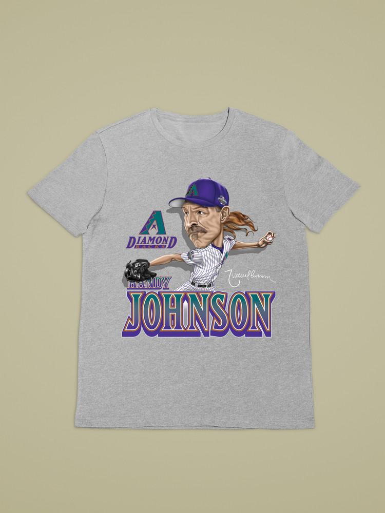 Randy Johnson T-Shirt Summer Tee Shirt For Men All Size S M L XL 234XL Unisex T-Shirt S