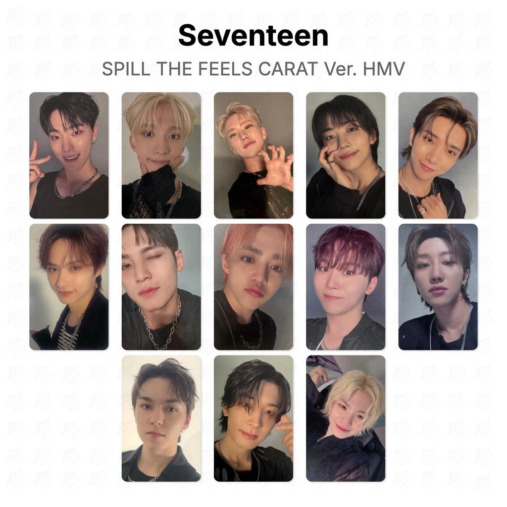 Seventeen SPILL THE FEELS CARAT Ver. HMV Official Photocard
