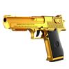 Desert Eagle Mechanical Continuous Fire Pistol Shell Ejection Decompression Toy Empty Hanging Soft Bullet Toy Gun Gift