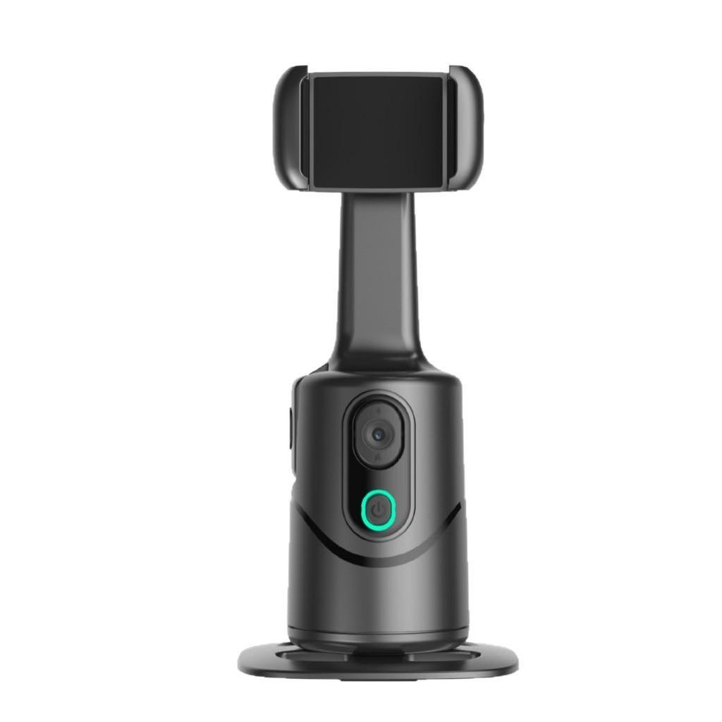 Q12 Smart Tracking Gimbal: AI Face Recognition 360° Live Streaming Phone Stabilizer Stand