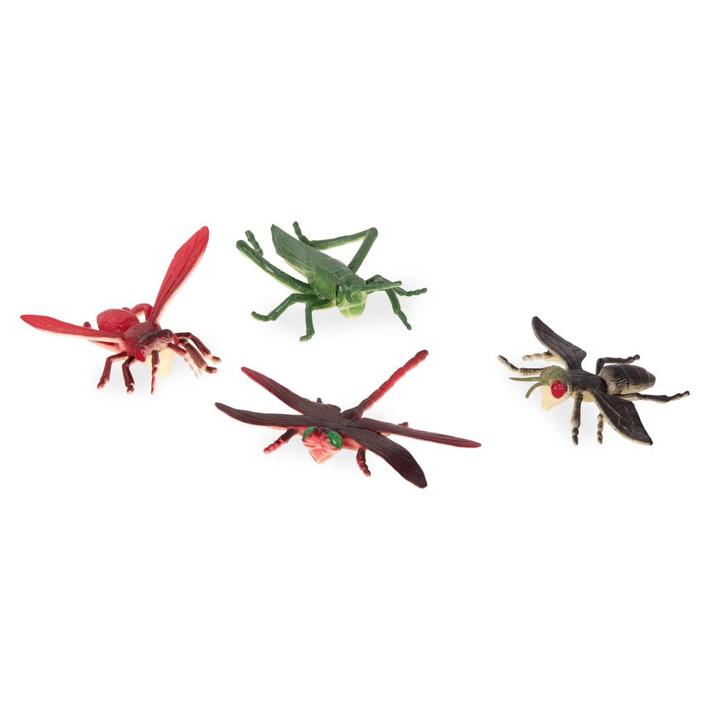 Terra Insect World 60 Figures in 12 Insect Toys for Ages 3 and Authentic Assortment, Species, Up,
