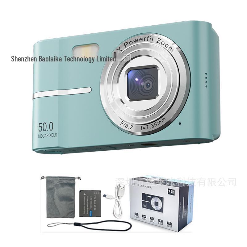 Retro HD Mini Digital Camera for Students & Travel: Perfect for Parties, Campus Events & Photography