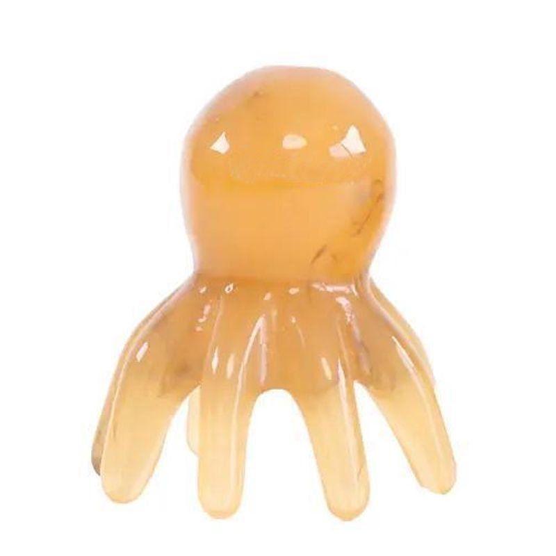 Octopus Massage Comb Head Massager Scalp Acupoint Therapy Comb Octopus Portable Wide-Tooth Comb Octopus Massage Comb [4 Pack]