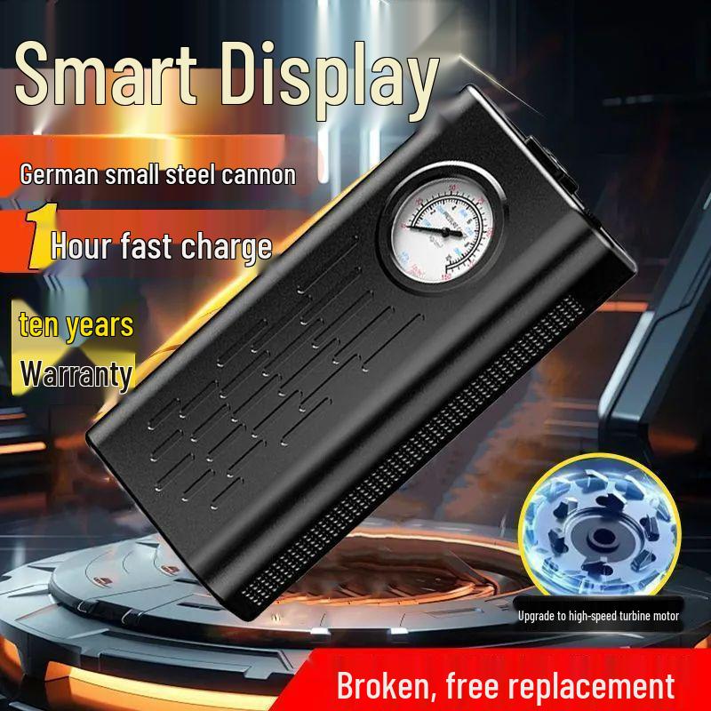 

Universal High-Pressure Car and Motorcycle Dual-Use Air Pump: Portable and Fully Automatic