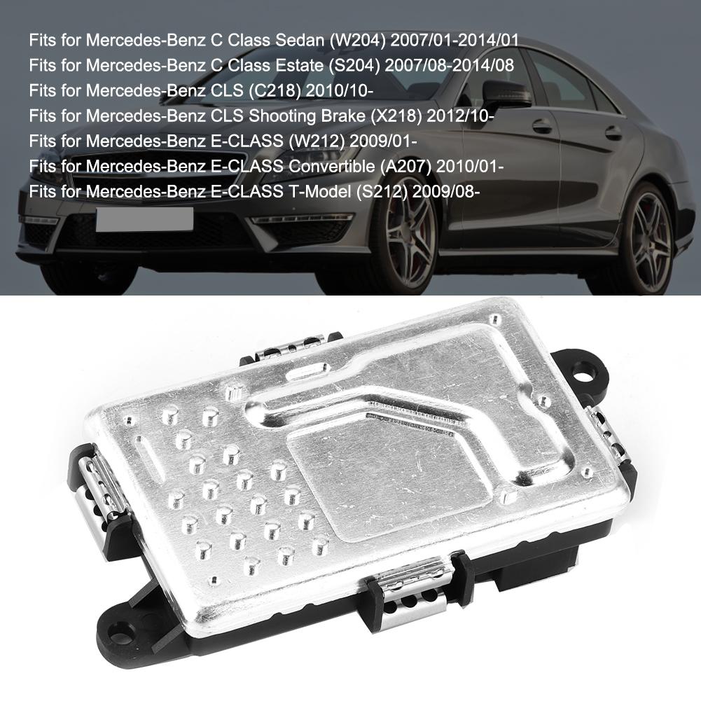 Fan Blower Motor Regulator 2128702110 Fits for Mercedes Benz W204 S204 C218 W212 WA207 S212 X218