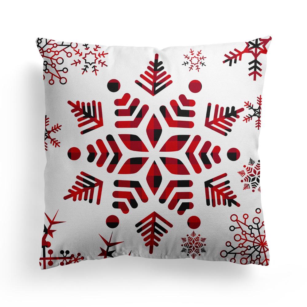 Christmas Merry Christmas Pillowcase Festive Home Decoration Sofa Pillow Cushion Cover