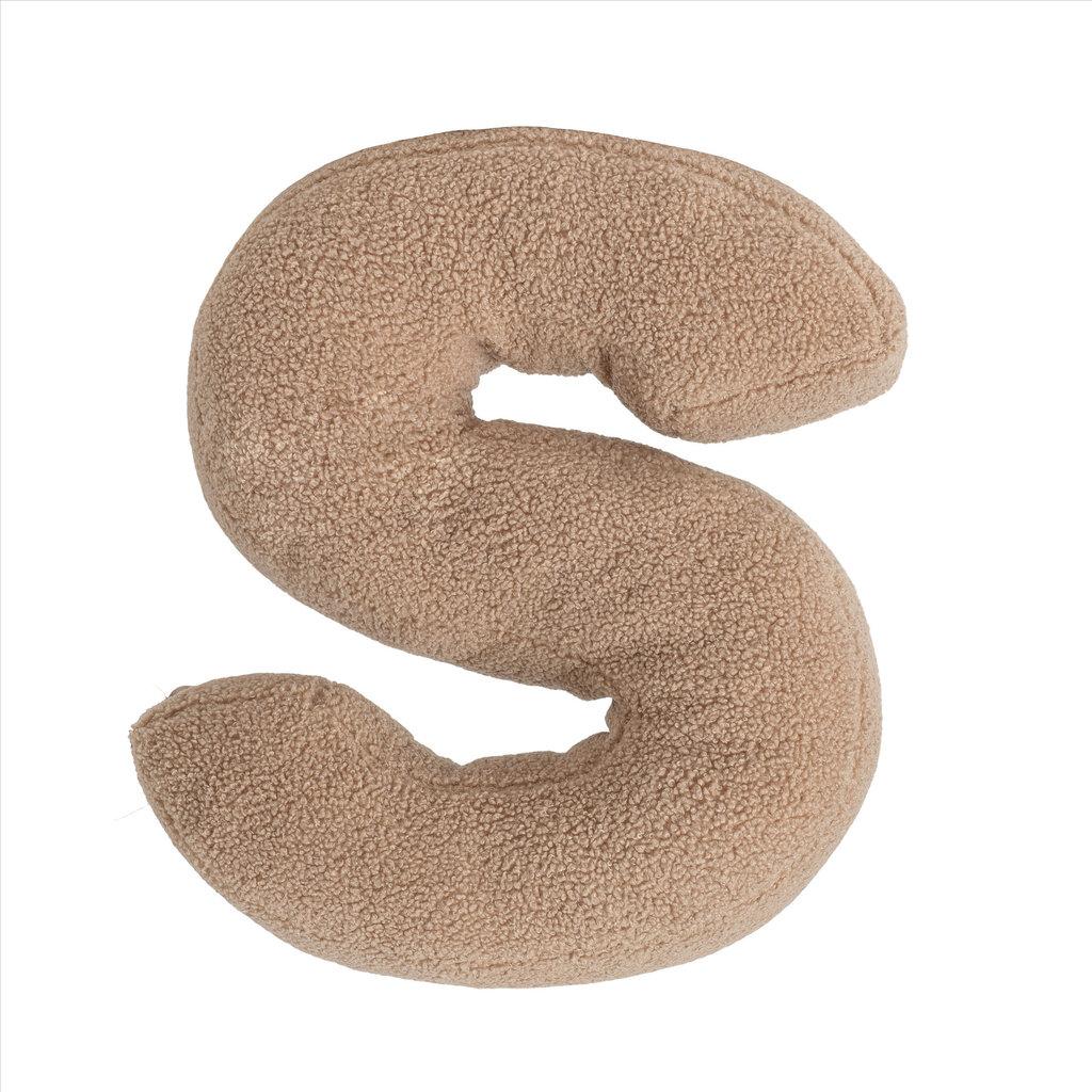 Plush Abc Alphabet Pillow For Children With Sheep Wool Fabric And Soft Support